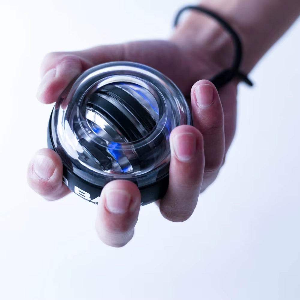 GyroForce™ LED Power Wrist Ball – Light Up Your Strength, Anywhere, Anytime