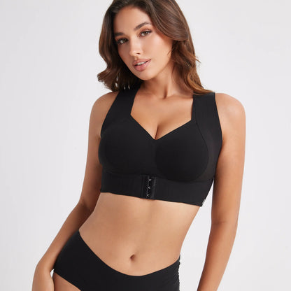 Ibrastar Posture Bra, Women’S Breathable Mesh Wireless Top with Removable Pads Alternative, Activewear for Running and Gym Sessions Workout Bra, Training Bra, Push up Bra, Bras for Women Minimizer Bra, Jelly Bra