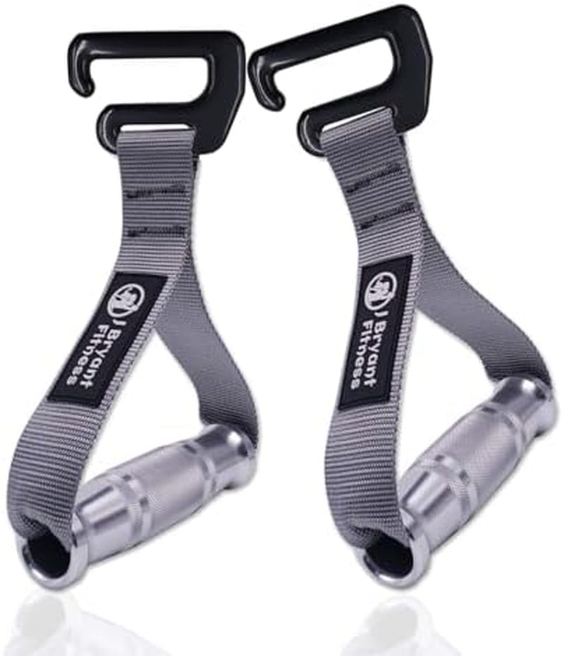 Fitness Resistance Band Exercises Handles Heavy Duty Metal Gym Handles Stainless Steel Large Size Hook for Wide Pull up Resistance Band Training Home Workout Fitness Equipment