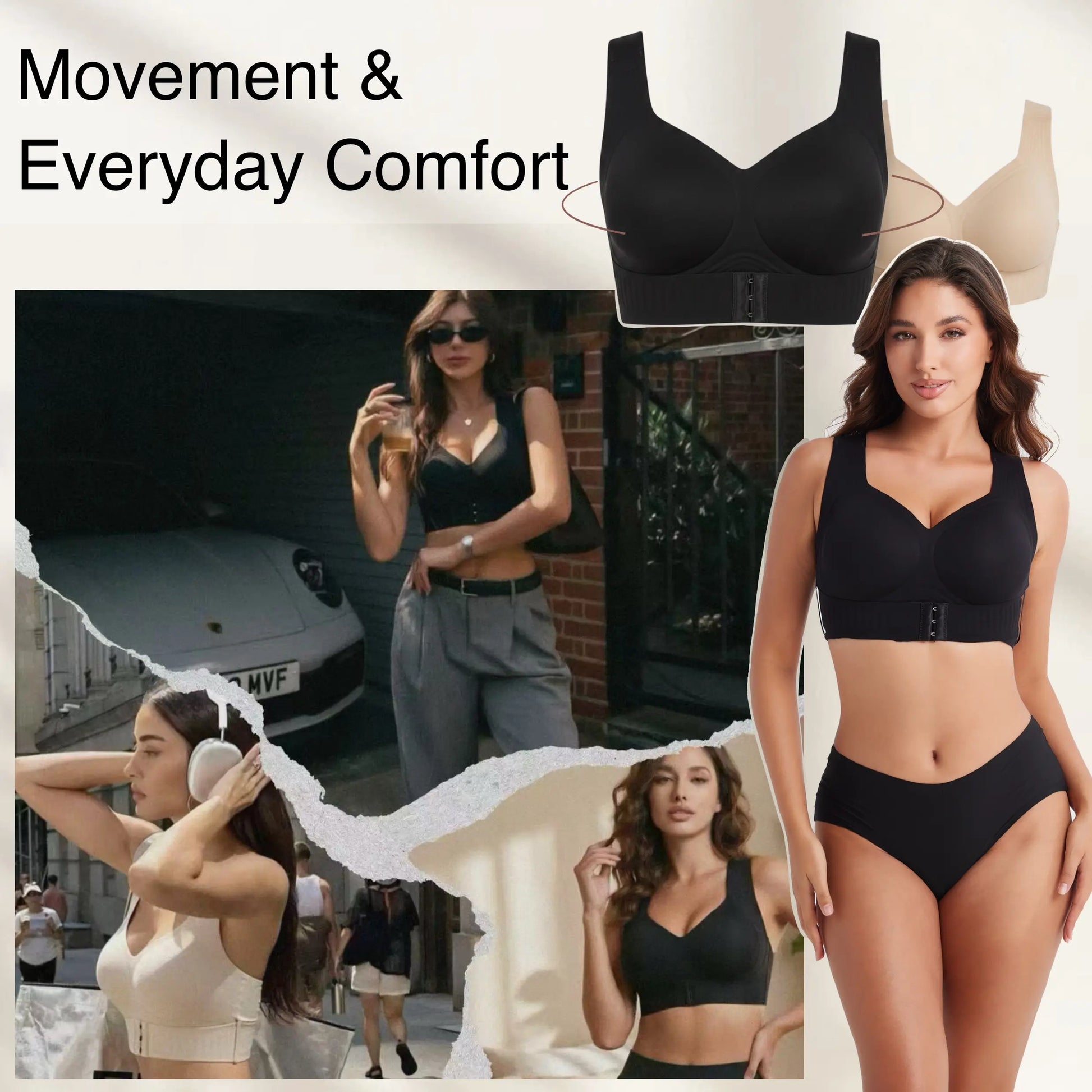 Ibrastar Posture Bra, Women’S Breathable Mesh Wireless Top with Removable Pads Alternative, Activewear for Running and Gym Sessions Workout Bra, Training Bra, Push up Bra, Bras for Women Minimizer Bra, Jelly Bra