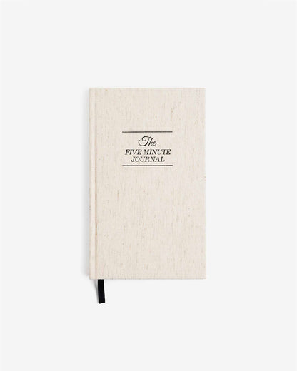 The Five Minute Journal – Original Linen Hardcover Daily Gratitude & Mindfulness Journal