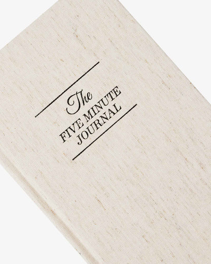 The Five Minute Journal – Original Linen Hardcover Daily Gratitude & Mindfulness Journal