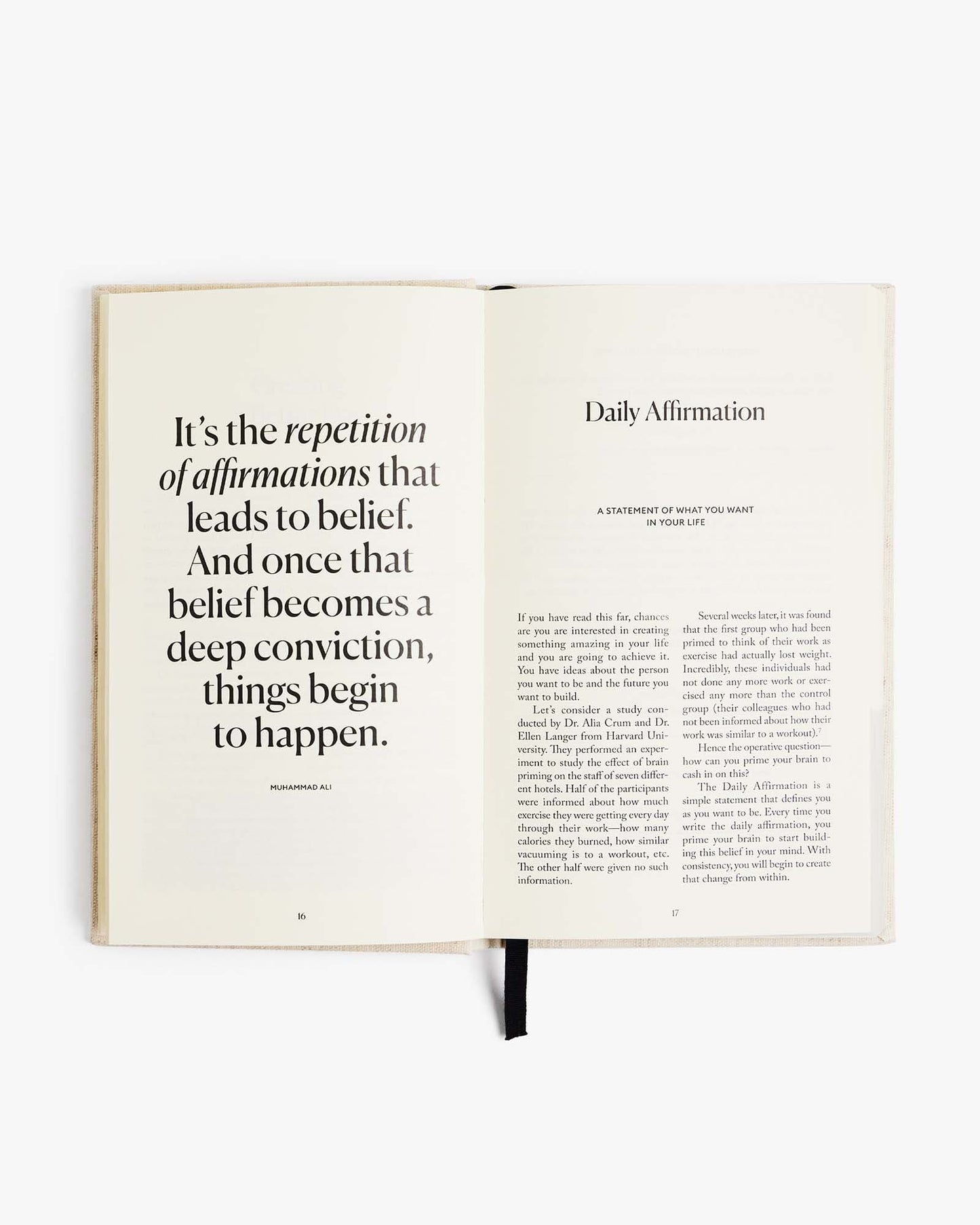 The Five Minute Journal – Original Linen Hardcover Daily Gratitude & Mindfulness Journal