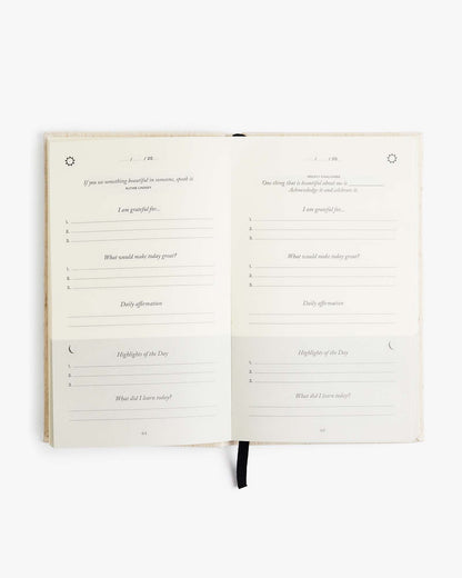 The Five Minute Journal – Original Linen Hardcover Daily Gratitude & Mindfulness Journal