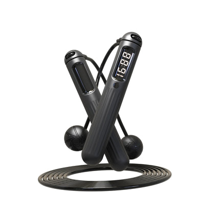 Smart Bluetooth Skipping Rope with Counterfitness Weight Bearing Ball