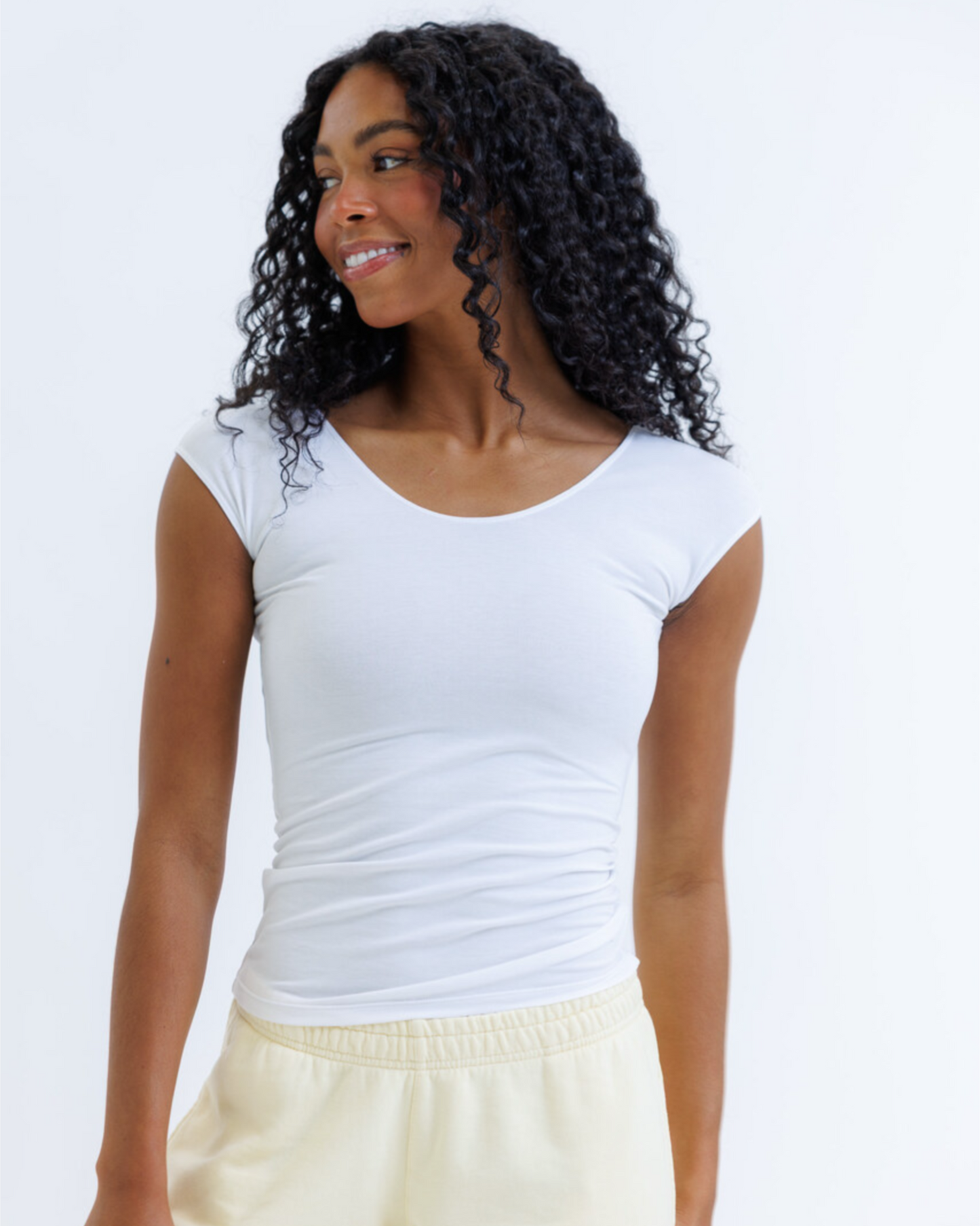Women's Essential Crew Neck T-Shirt – Soft Everyday Basic Tee in Multiple Colors