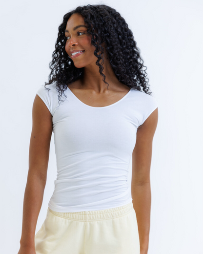 Women's Essential Crew Neck T-Shirt – Soft Everyday Basic Tee in Multiple Colors