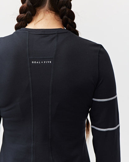Women's Long Sleeve Workout Top – Moisture-Wicking Athletic Shirt for Gym & Running