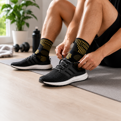 Ankle Sleeve & Heel Protection Brace – Compression Support for Pain Relief & Recovery