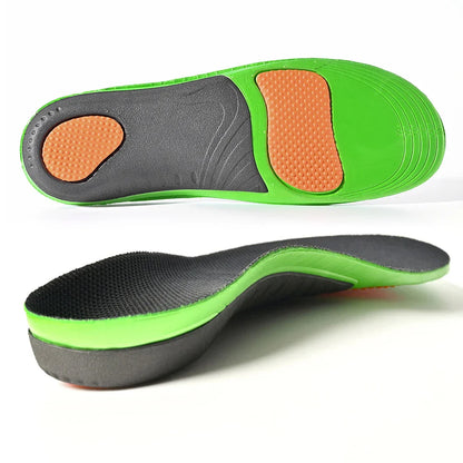 Arch Support Insoles for Plantar Fasciitis Flat Feet Pain Relief, Shock Absorbing Orthotic Inserts for Men and Women L