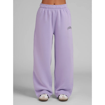Comfrt | Varsity Straight Leg Sweatpants | Collegiate Style Embroidered Logo Sweatpants